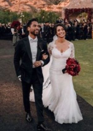  Arienne Mandi's sister Nazanin Mandi's wedding ceremony